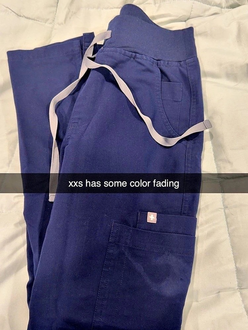 FIGS Zamora Jogger Scrub Pants Women's Blue